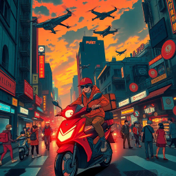 The Last Delivery - Text-based game
