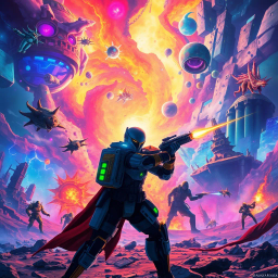 Spectrum Wars: Which Dimension is it, Anyway? - Text-based game