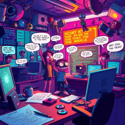 MetaQuest: Whose Adventure Is It Anyway? - Text-based game