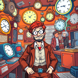 Chronokarma: Whose Time is it Anyway? - Text-based game