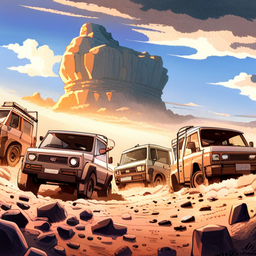 Kei Truck King - Text-based game