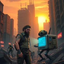 Rust and Ruin - Text-based game