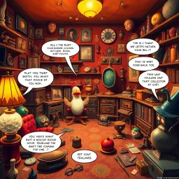 Whose Is It Anyway? - Text-based game