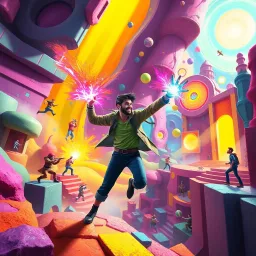 Spectrum Wars: Which Dimension Is It Anyway? - Text-based game