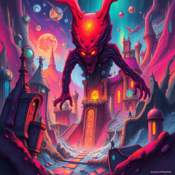 Spectrum Wars: Which Dimension Is It Anyway? - Text-based game