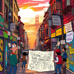 San Francisco Shenanigans - Text-based game