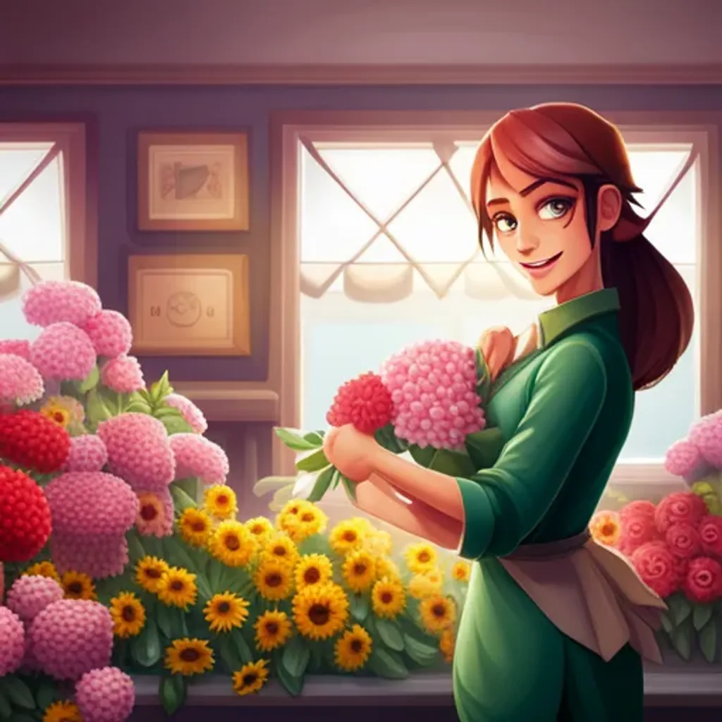 Flirtatious Florist