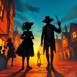 Whose Shadow is it Anyway? - Text-based game