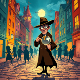 Whose Shadow Is It Anyway? - Text-based game