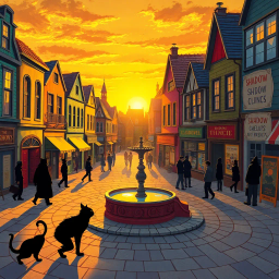 Whose Shadow is it Anyway? - Text-based game