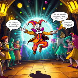 Chrono-Whirl: The Jester's Jinx - Text-based game