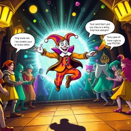 Chrono-Whirl: The Jester's Jinx - Text-based game