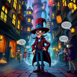 Whose Itaway: The Bizarre Heist - Text-based game