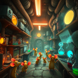 Lab Rat Rumble: Who's in Charge? - Text-based game