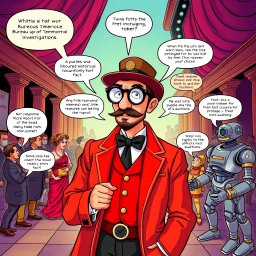 Chronoshuffle: Whose Time Is It, Anyway? - Text-based game