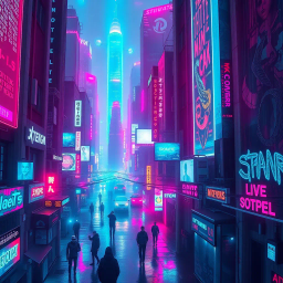 Neon Nullification - Text-based game