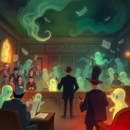 Whose Ghost Is It Anyway? - Text-based game