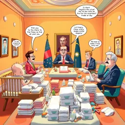 Diaper Diplomacy - Text-based game