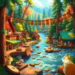 Logjam Chronicles: Whose Logs Are These, Anyway? - Text-based game