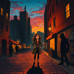 Whose Shadows Are These? - Text-based game
