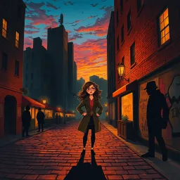 Whose Shadows Are These? - Text-based game