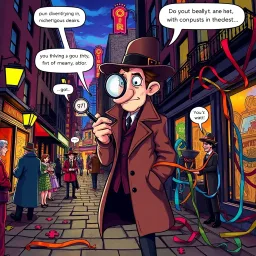 Who's This? A Comedy of Errors - Text-based game