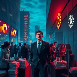 Corporate Climbdown - Text-based game