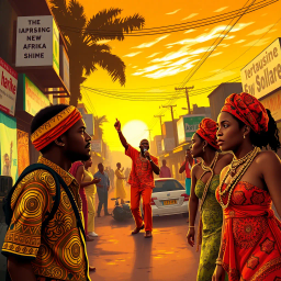 Afrobeat Odyssey: The Fela Chronicles - Text-based game