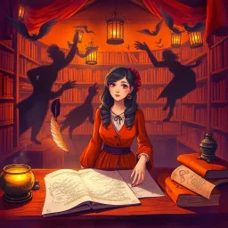 Shadowscribe: Who's Shadow Is It Anyway? - Text-based game