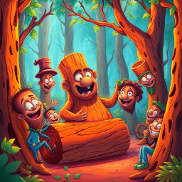 Logjam Chronicles: Whose Logs Are These, Anyway? - Text-based game