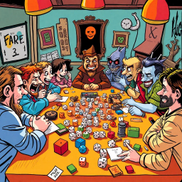 Whose Game Is It Anyway? - Text-based game