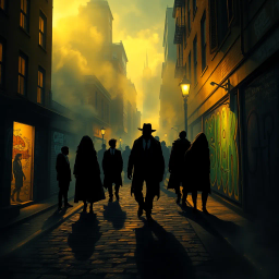 Whose Shadows Are These? - Text-based game