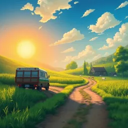 Kei Truck Adventure - Text-based game