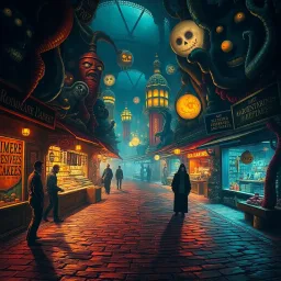 Nightmare Market: Whose Dream is it Anyway? - Text-based game