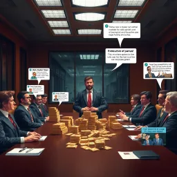 Corporate Clamor: The Bonus Bonanza - Text-based game