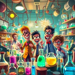 Whose Lab Is It Anyway? - Text-based game
