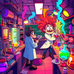 Whose Lab Is It Anyway? - Text-based game