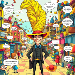 Whose Hat Is It Anyway? - Text-based game