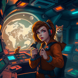 AstroFault: The Starship Conundrum - Text-based game