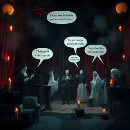 Whose Ghost Is It Anyway? - Text-based game