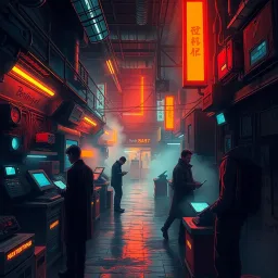 Shadow Market: Echoes of Rust - Text-based game