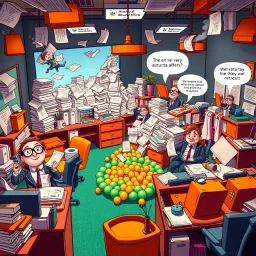 Revenge of the Whimsical Bureaucrat - Text-based game
