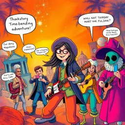 ChronoCrimson: Whose Time Is It Anyway? - Text-based game