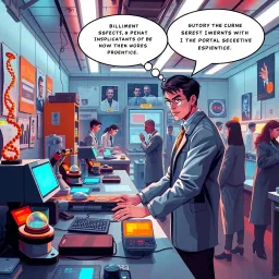 Genomic Chronicles: Legacy of Creation - Text-based game