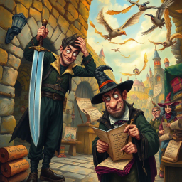 Whose Prophecy Is It Anyway? - Text-based game