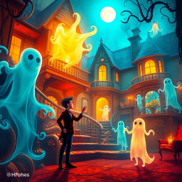Whose Ghost is it Anyway? - Text-based game