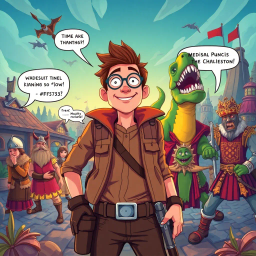 Chronorift: Hello, Am I Right? - Text-based game