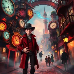 ChronoCrimson: Whose Time Is It Anyway? - Text-based game