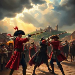 The Musketeers' Loyalty - Text-based game