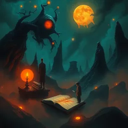 Nightmare Ledger: Who's Dreaming Anyway? - Text-based game